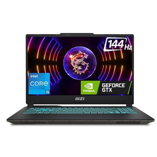 MSI Cyborg 15, Intel 12th Gen. i5-12450H, 40CM FHD 144Hz Gaming Laptop Image
